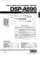 Yamaha DSPA-590 - Service Manual 